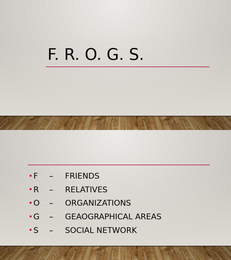 FROGS | PDF