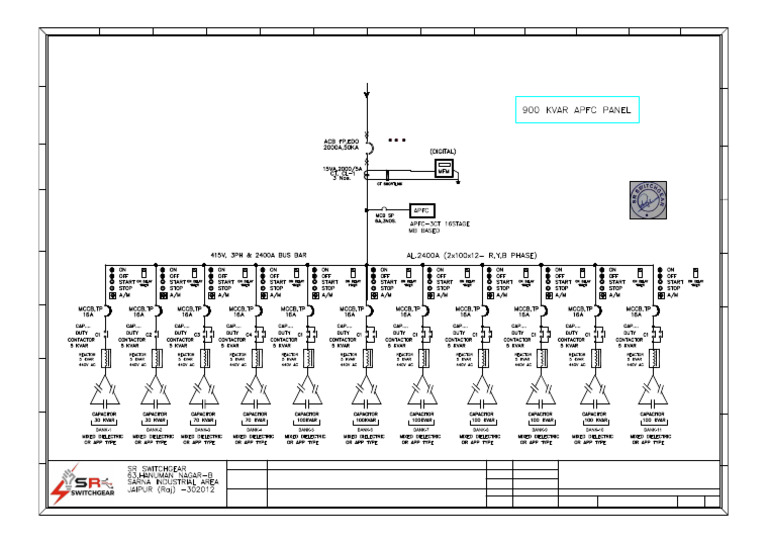 900 Kvar Apfc SLD | PDF