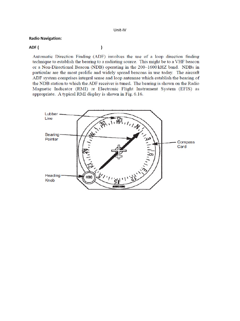 Radio Navigation Systems Overview | PDF