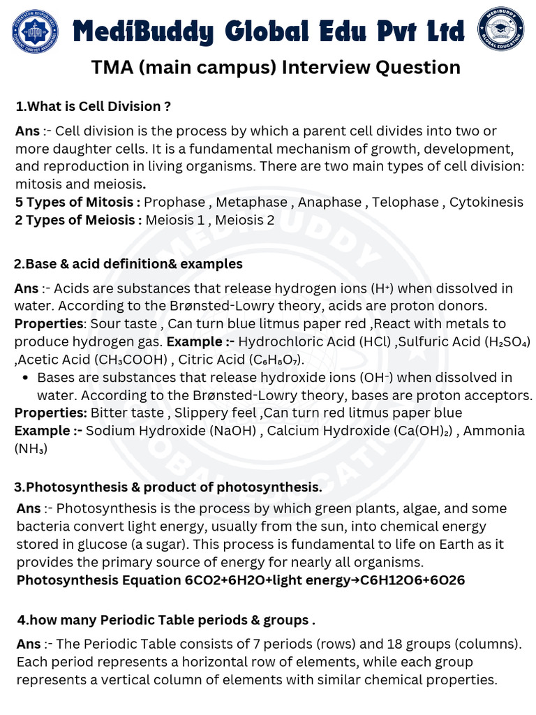 Python List Interview Coding Table Genetics Worksheet