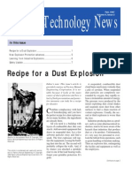 Recipe for a Dust Explosion