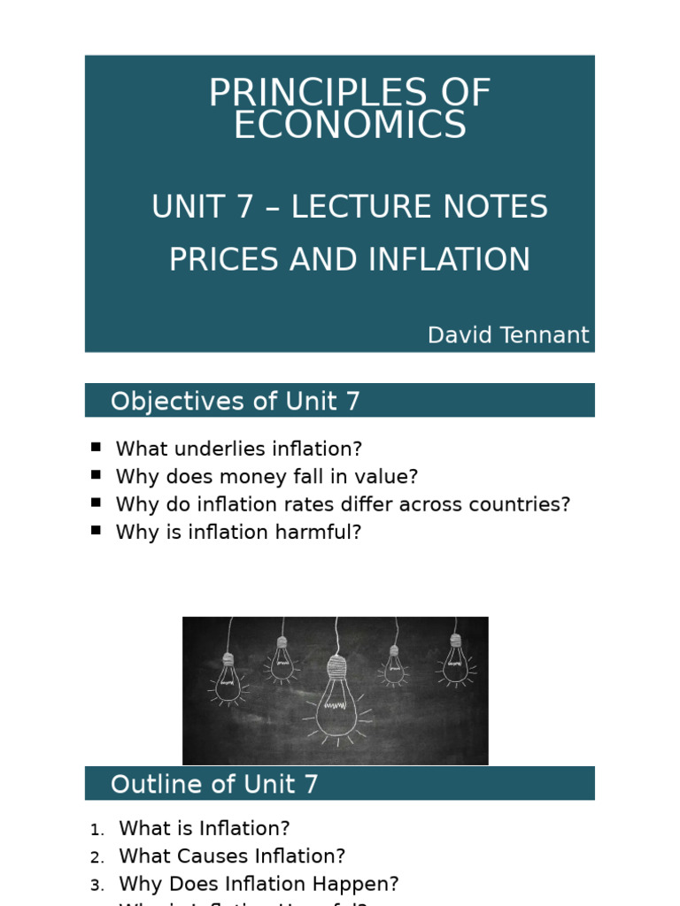 Understanding Prices and Inflation | PDF | Inflation | Money