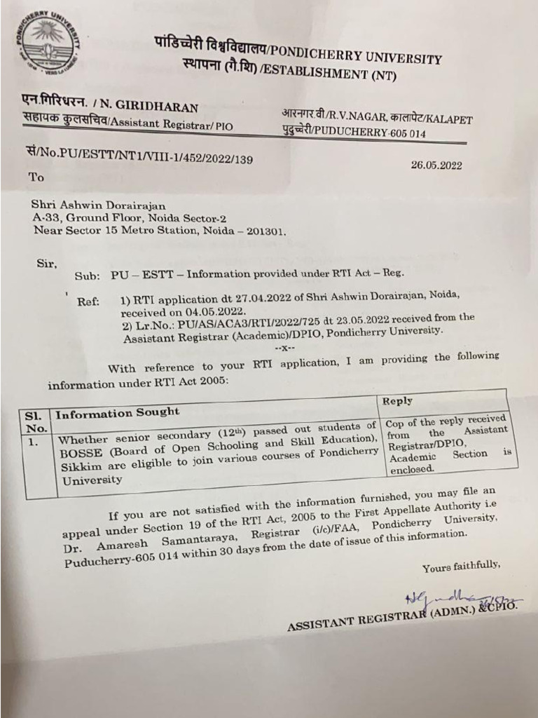 Pondicherry-University.pdf#toolbar=0 | PDF