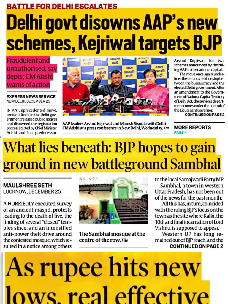 Dna News Article On 26 Dec 2024 Pdf