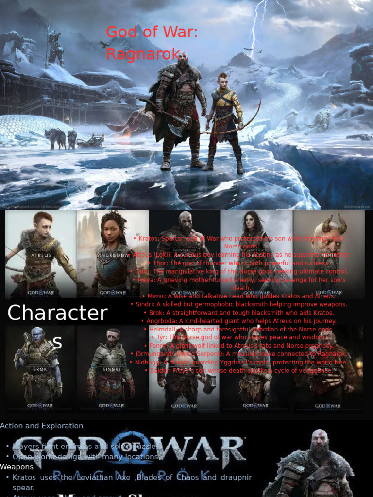 God of War: Ragnarok Character Guide | PDF