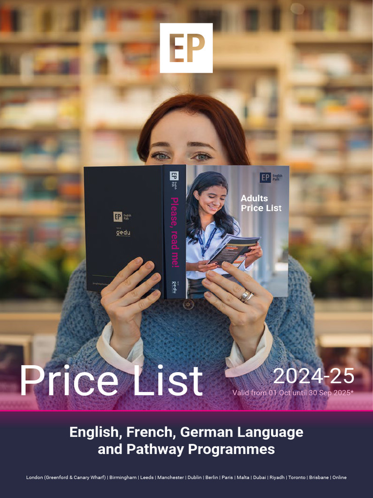 English Path Pricelist1 | PDF | International English Language Testing ...
