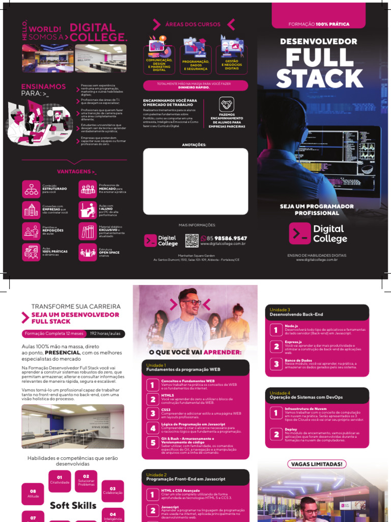 Formação Prática em Programação Full Stack | PDF | Rede mundial de ...