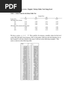Download How to do a Dickey Fuller Test using Excel by Anshuman Fotedar SN80877200 doc pdf