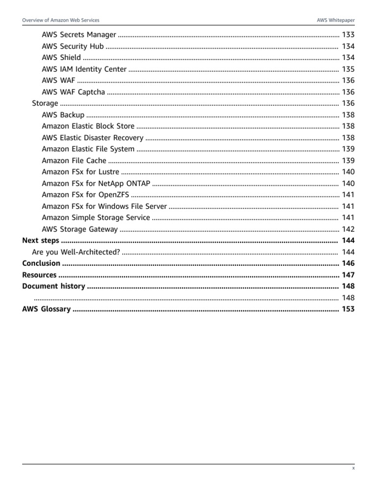 Overview of Amazon Web Services | PDF | Cloud Computing | Amazon Web ...