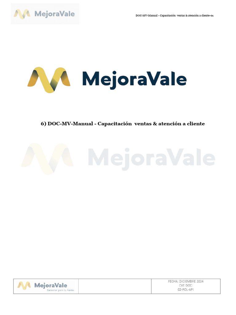 Capacitación en Ventas y Atención al Cliente | PDF | Cliente | Información