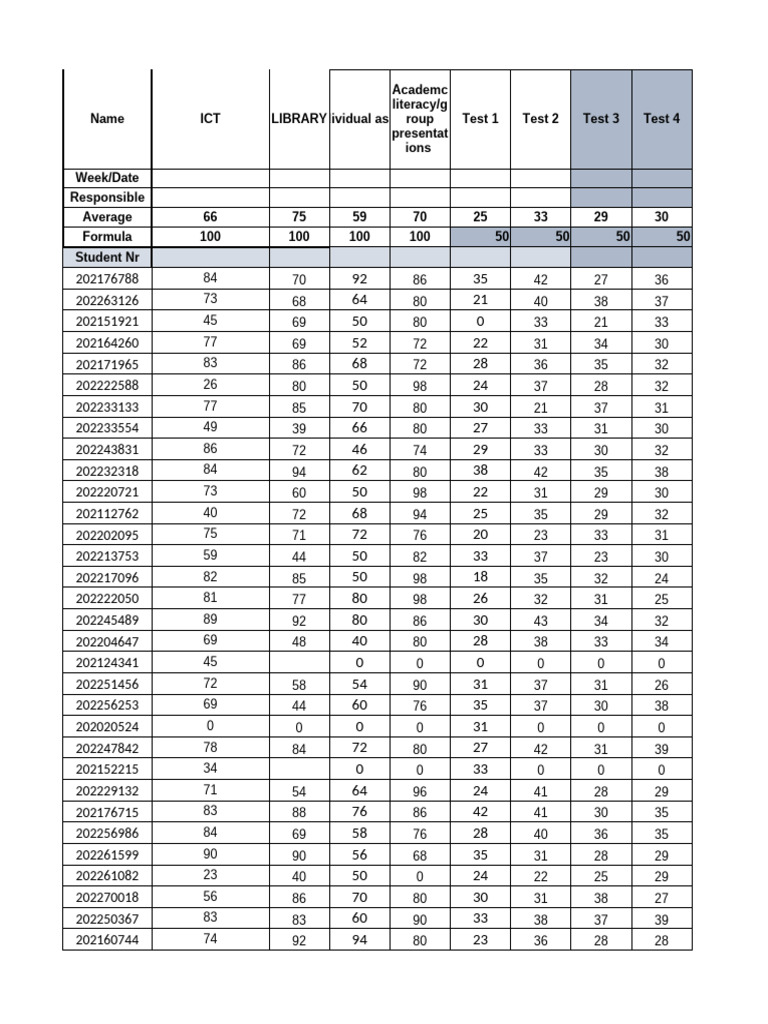 SHEB000 FINAL MARK REVIEW BY STUDENTS 12 OCTOBER 2023 Edited | PDF
