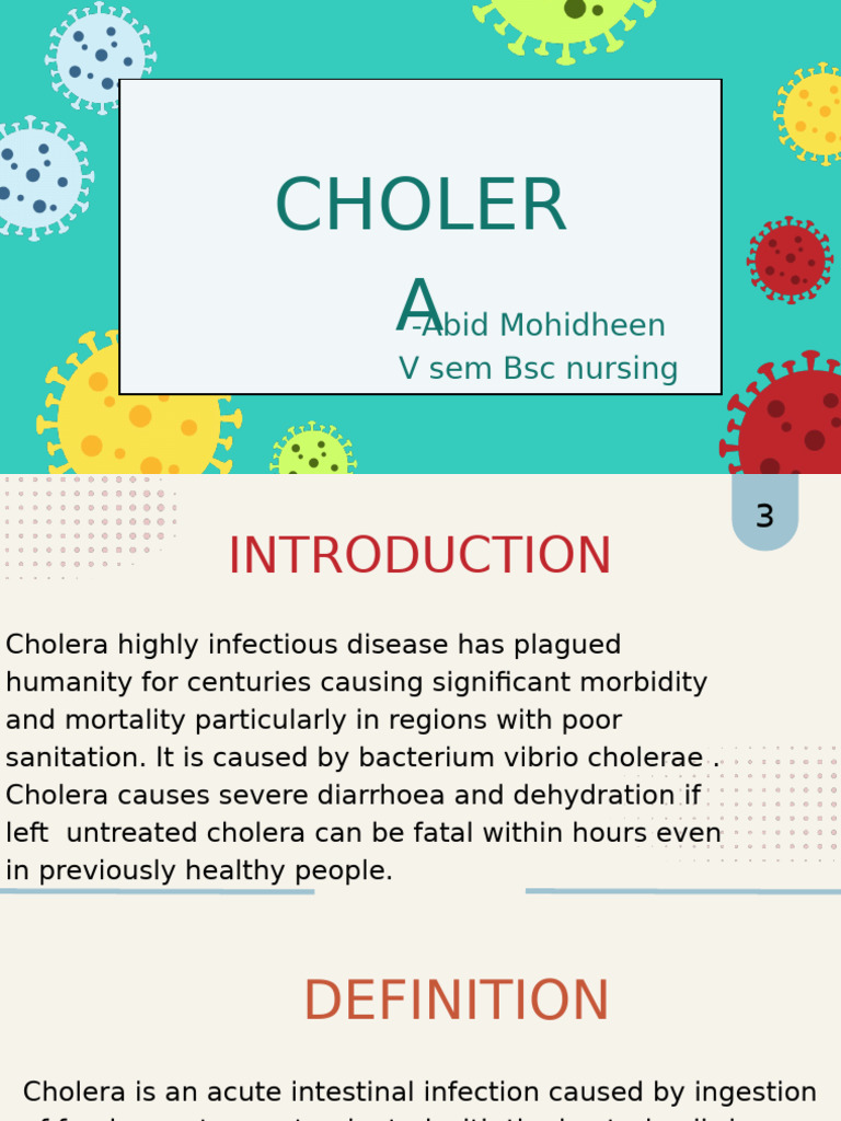 Understanding Cholera: Causes, Symptoms, and Treatment | PDF | Cholera ...