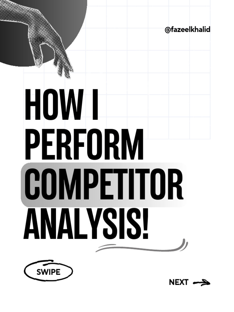 How I Perform Competitor Analysis-1 | PDF | Search Engine Optimization ...