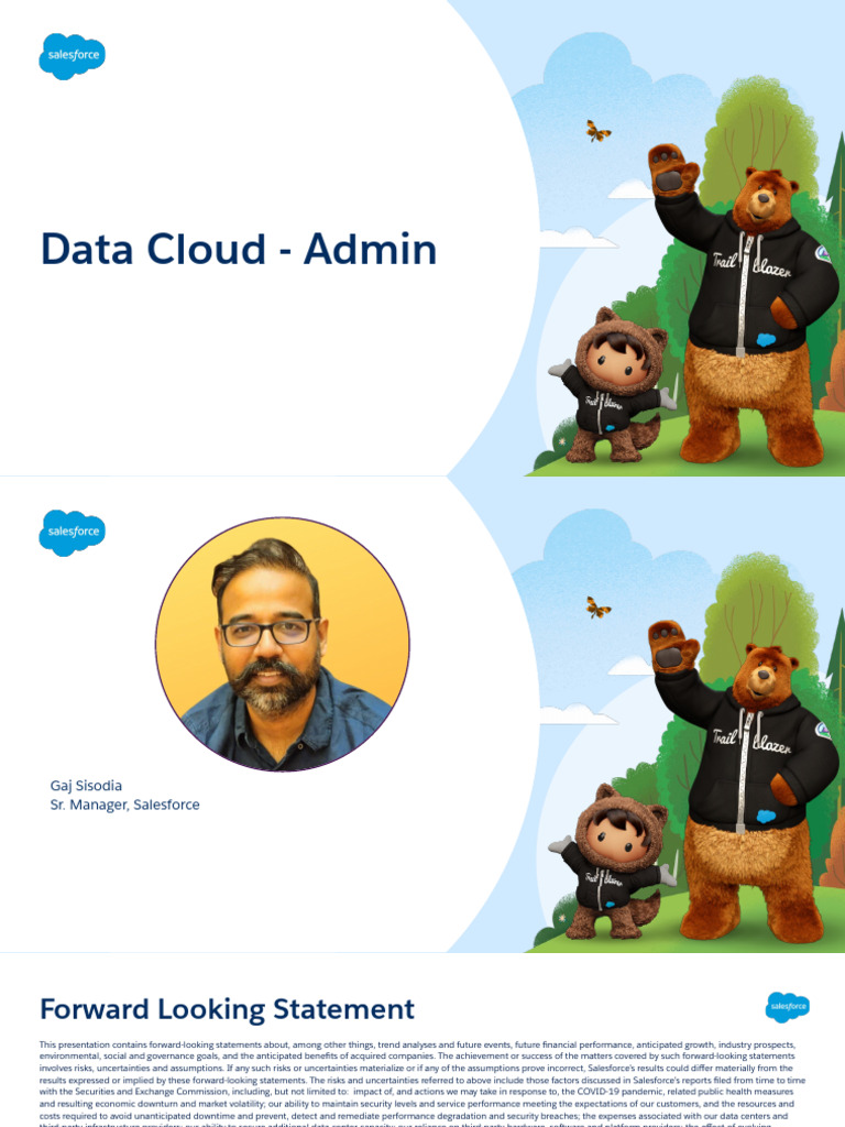Day 4 - Data Cloud Administration | PDF | Cloud Computing | Mergers And ...