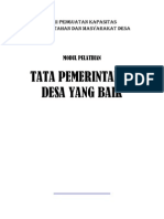 Tata Kelola Pemerintahan Desa Yang Baik