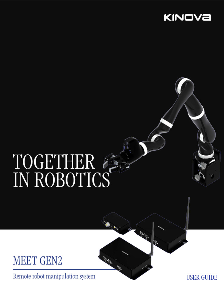 EN UG 011 Remote Robotic Manipulation System User Guide r4.1 | PDF ...