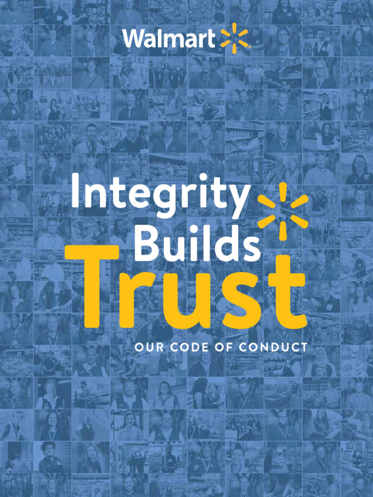 Walmart Code of Conduct Overview | PDF | Bribery | Harassment