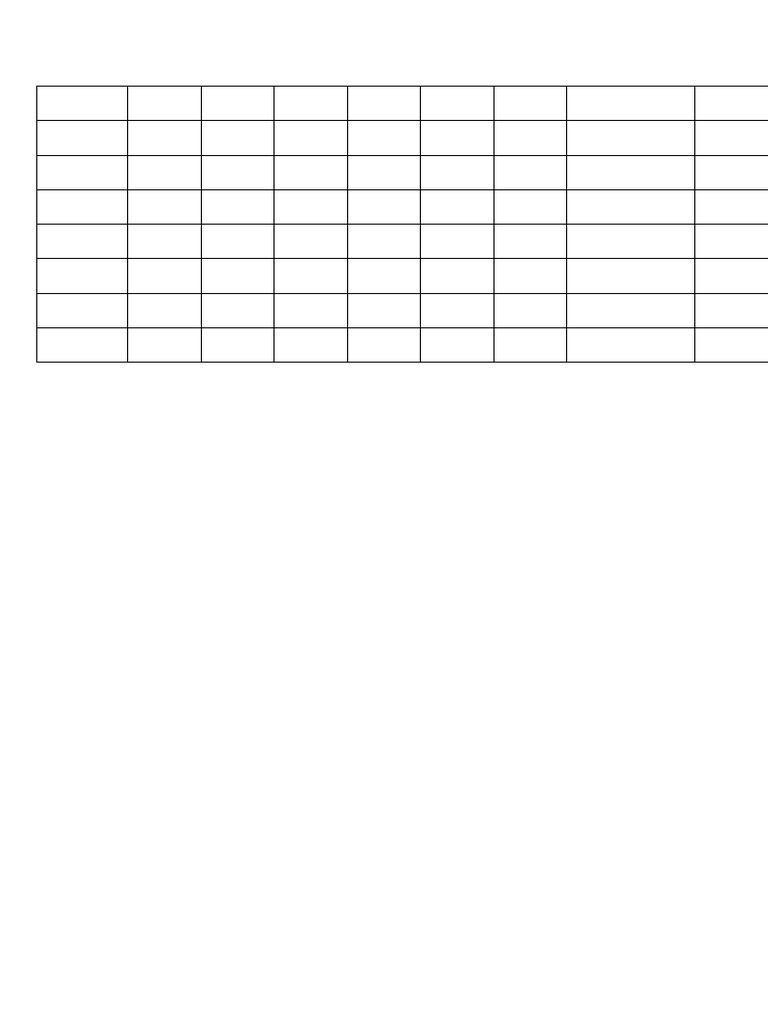 Weekly Tracking Template | PDF