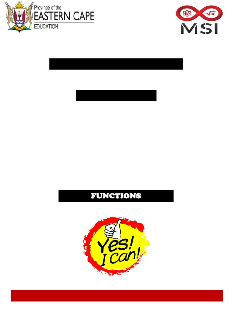 MSI Strategy for Improving Math Pass Rates | PDF | Function ...