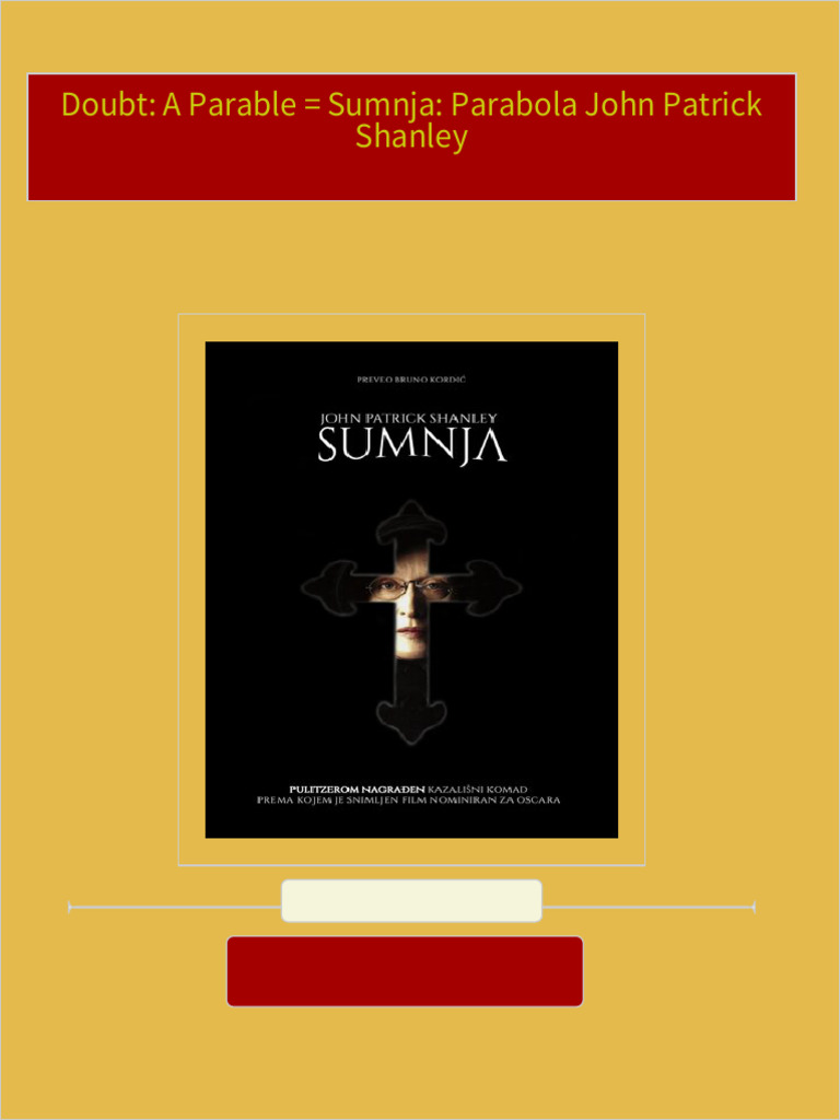 Instant Access to Doubt: A Parable = Sumnja: Parabola John Patrick Shanley ebook Full Chapters | PDF