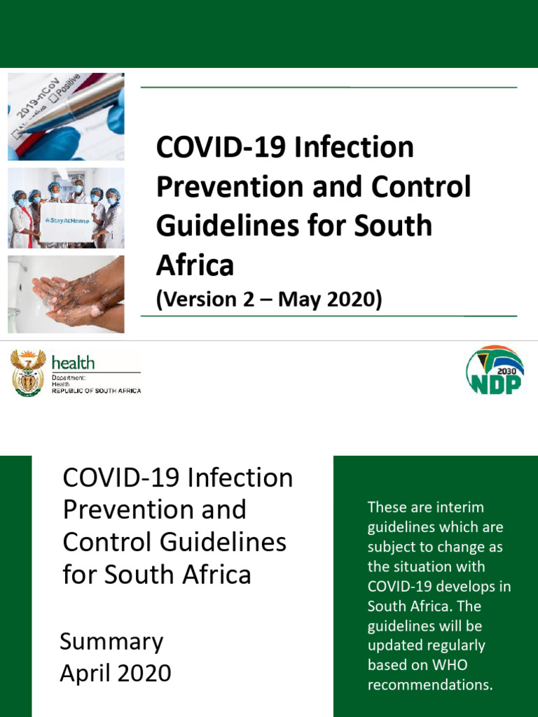 2020.05.11 COVID-19 Infection Prevention and Control Training For ...