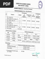 Anna University Academic Schedule 2026 | PDF | Chess Theory | Chess