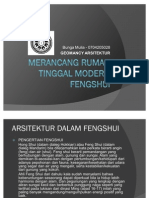 Merancang Rumah Tinggal Modern Fengshui