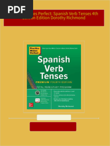 Immediate download Practice Makes Perfect: Spanish Verb Tenses 4th Edition Edition Dorothy Richmond ebooks 2024
