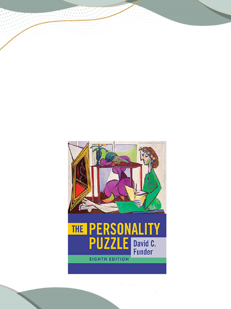 Download The Personality Puzzle Eighth Edition Funder ebook All