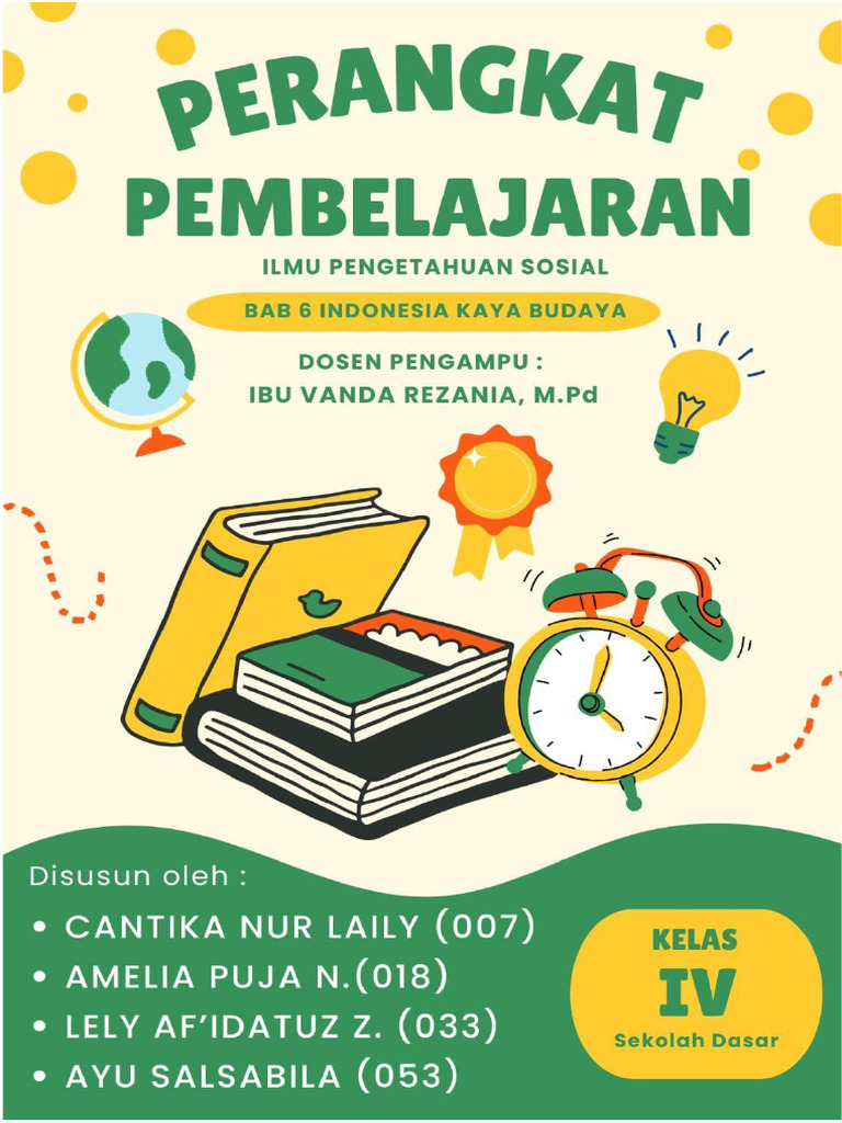 Format Silabus Dan RPP Kelompok 6 TAHAP INTi | PDF