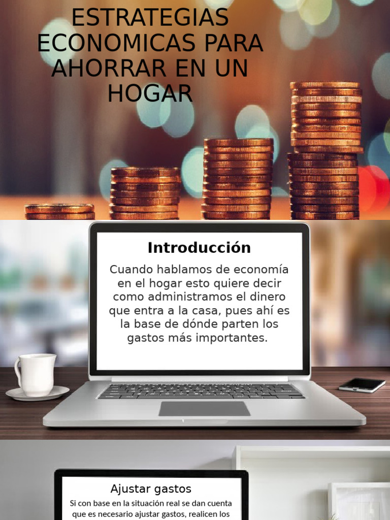Estrategias Economicas para Ahorrar en Un Hogar | PDF | Ahorro | Economias