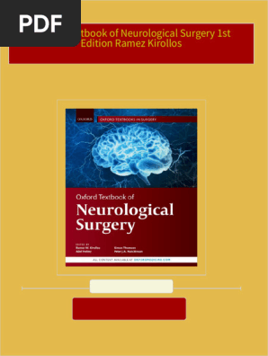 Get Oxford Textbook of Neurological Surgery 1st Edition