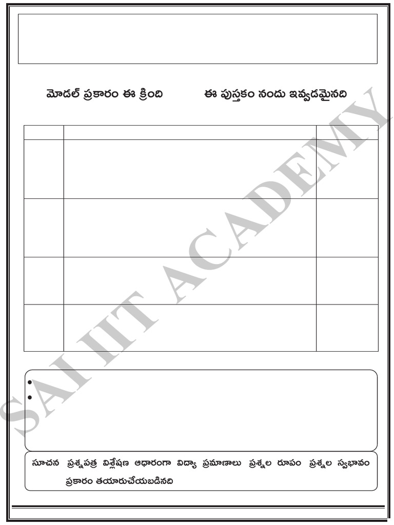 06 10th Class Physics Booster Notes Pdf Chemical Reactions Redox