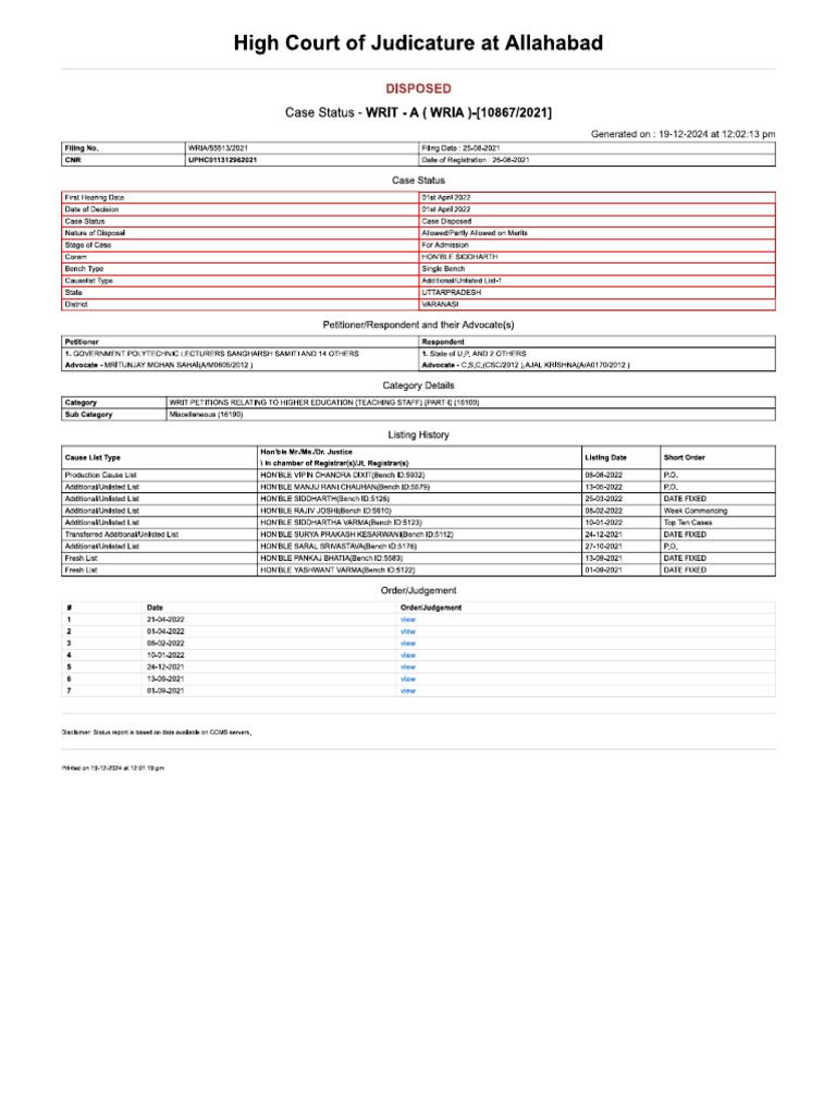 Stay On DPC Old Rules | PDF | Appeal | Judgment (Law)