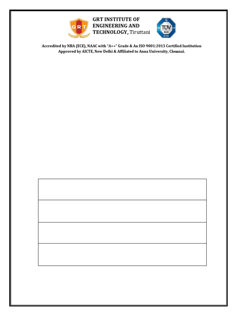 Ece Lab Record Front Page | PDF | Python (Programming Language ...