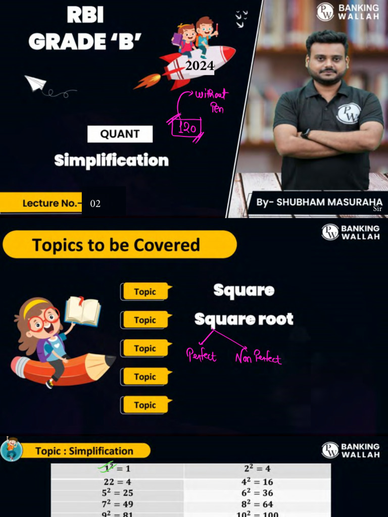 Simplification 02 - Class Notes | PDF