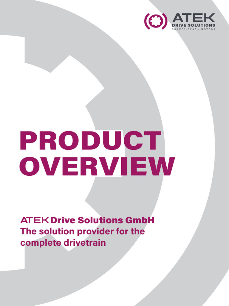 Product Overview ATEK Drive Solutions EN | PDF