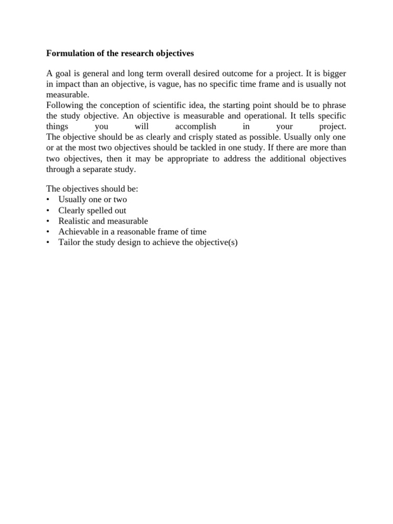 formulation-of-the-research-objectives-pdf-theory-hypothesis