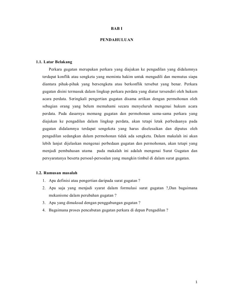 Makalah Hukum Acara Perdata