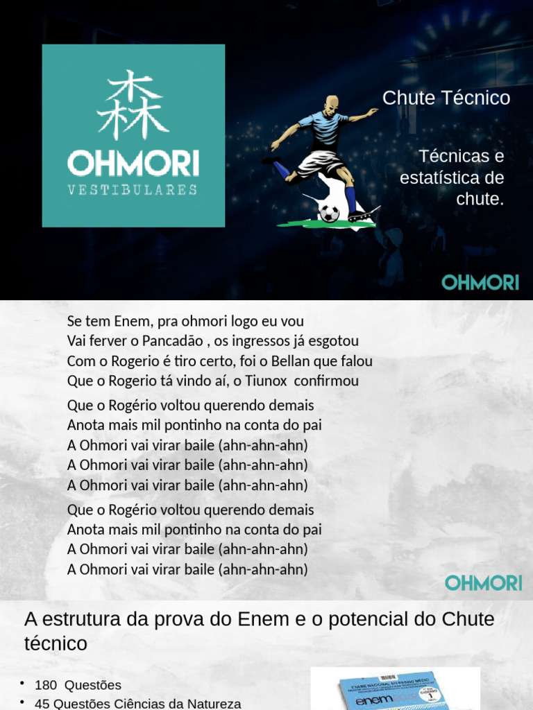 Técnicas de Chute para o ENEM | PDF | Extinção | Biodiversidade