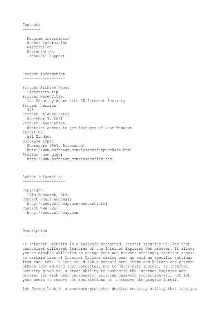 Readme | PDF | Internet Explorer | Microsoft Windows