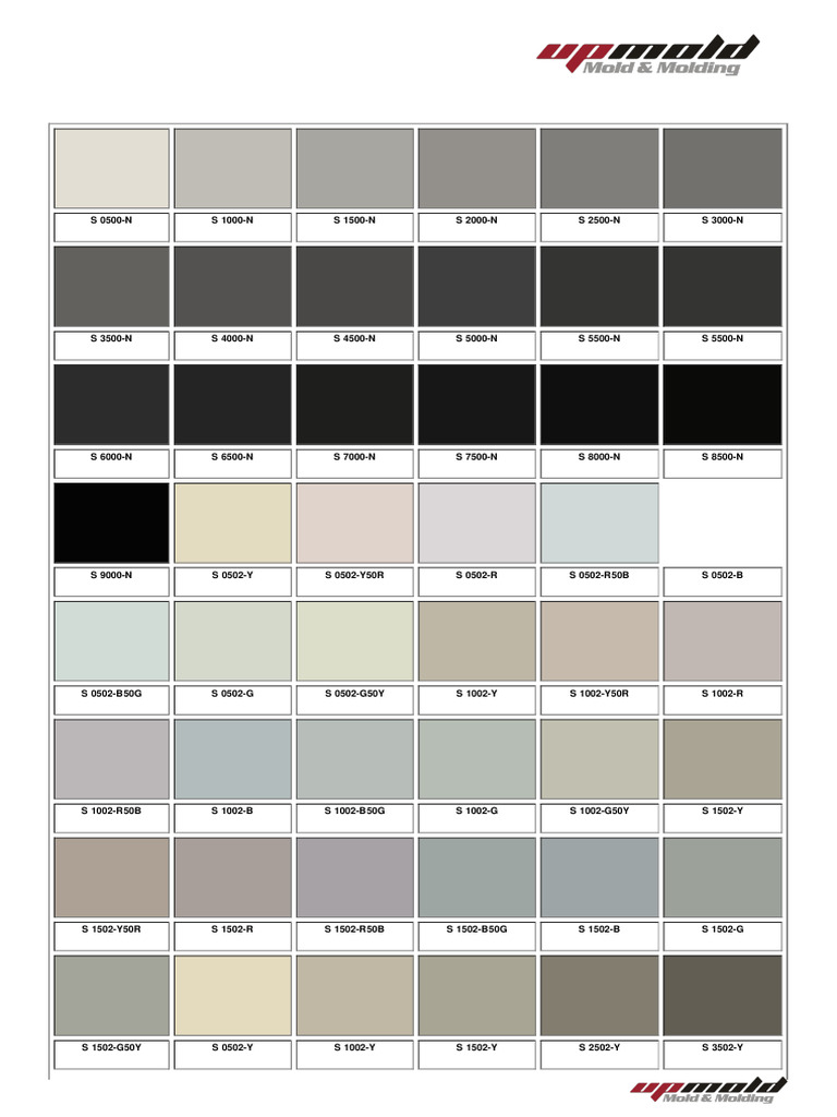 NCS Color Chart | PDF