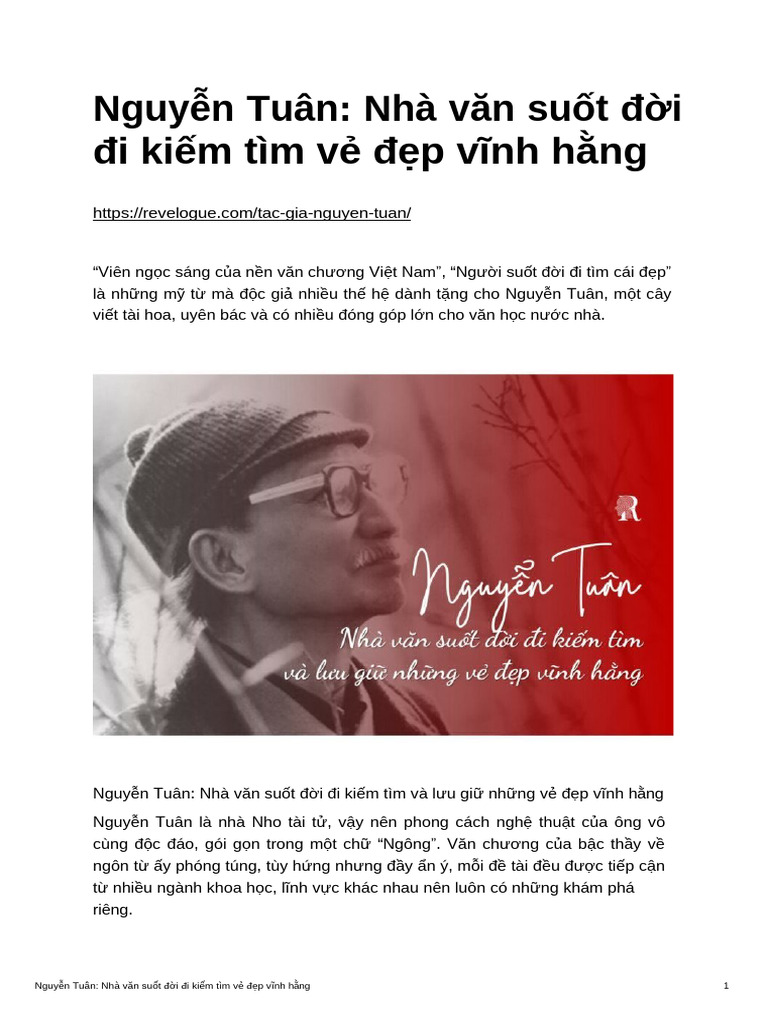 Nguyn Tun NH VN Sut I I Kim TM V P VNH HNG | PDF