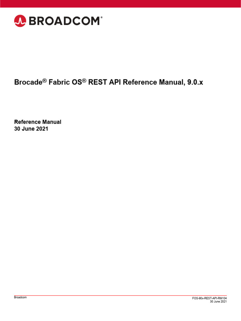 Fos 90x Restapi | PDF | Computer Network | Internet Protocols