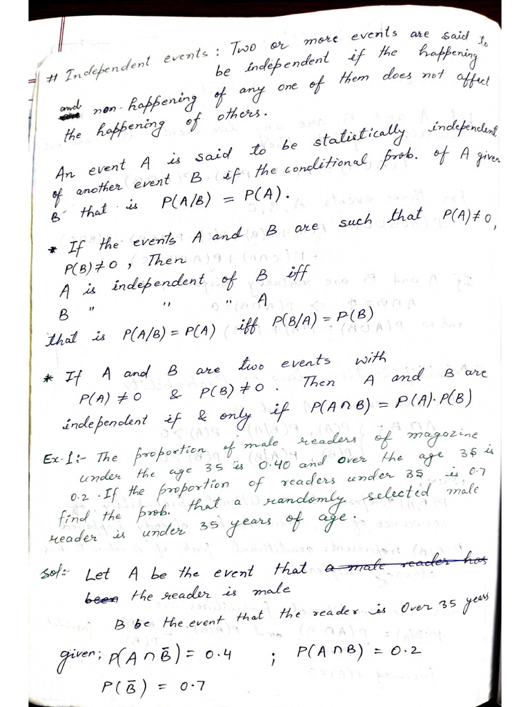 Engineering Mathematics Class Notes | PDF