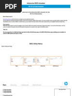 HP BIOS Configuration Utility Overview | PDF | Bios | Computer File