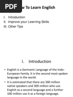 Download How to Learn English by trankhoa22 SN80892062 doc pdf