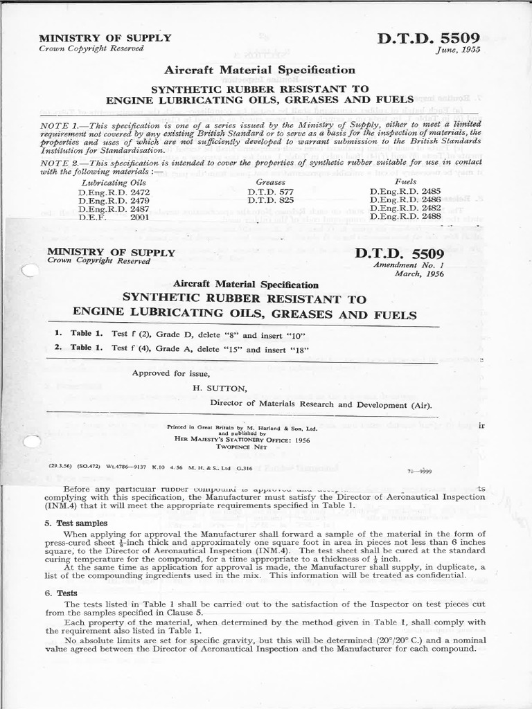 DTD 5509 1955 | PDF