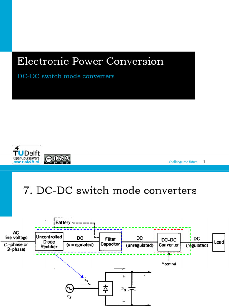 DC-DC Switch Mode Converters Overview | PDF