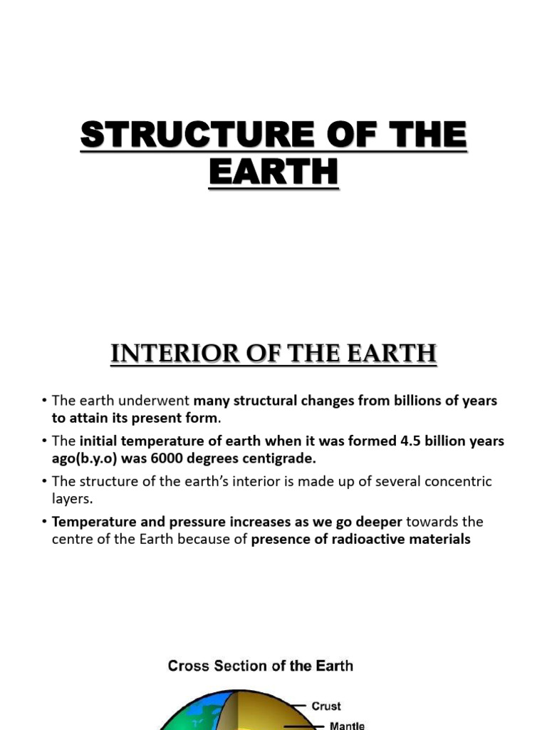 Earth’s Interior Structure and Layers | PDF | Waves | Earth
